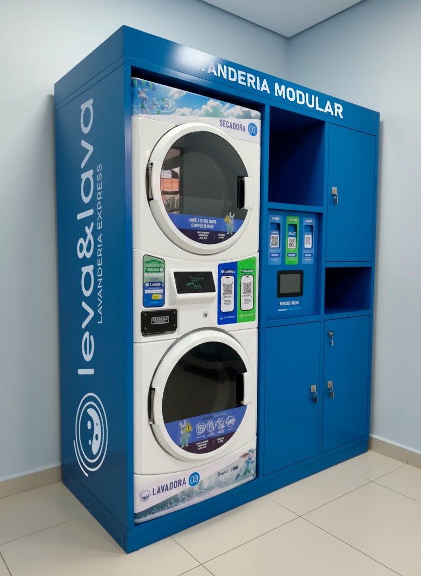LavTec Modular - Solução para espaços pequenos